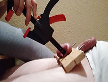 Friday Ballbusting Part Two.  Clamp