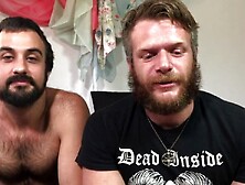 Two Bearded Guys Got Naked And Were Asked To Get Intimate On Camera