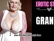 [GRANNY Story] 1st Sex with the Sexy GILF Part 1