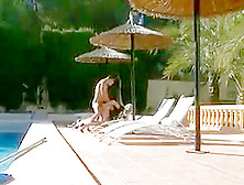 Maid Fucked By The Pool