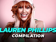 Mommy's Girl - Lauren Phillips Compilation! Anal,  Strap-On,  Fingering,  Scissoring,  Threesome,  & More