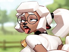 Minecraft Sheep-Chick Takes Gigantic Dildo Fuck Machine Anal GAME UPDATE | Delicious Craft Piston Trap pt.  three