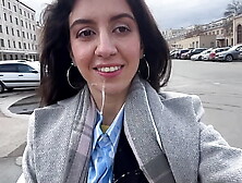 I missed you so much - Fuck me and cum on my face in this public shopping mall! - Cumwalk