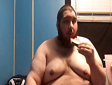 Bigbearcutie Tonguing And Burping