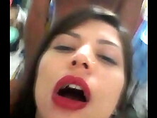 Sem edição: A musa Flavia Tamayo (Pamela Pantera) gozando duas vezes no ateliê de costura e quase fomos flagrados! Real com Vagn