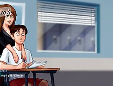 Hot French Teacher Fucked! Summer Time Saga