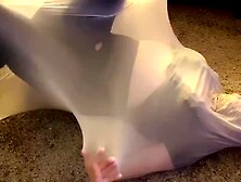 Nylon Bodystocking ENCASEMENT Bondage Pantyhose Couple Sex