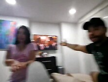 Clip night with my superlatively good ally and her stepbrothers ends in an fuckfest and cum in my vagina - ALEJANDRA PALACIOS