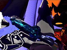 Get turned on by the hottest VR porn with Protogen & his cyber buddy