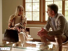 VIXEN Pretty Blond Delilah seduces her longtime crush