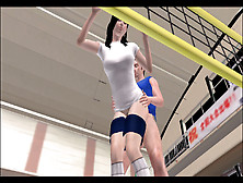 人妻バレーボールクラブで 3人目　With A Married Woman At Volleyball Club.  -A Third Person Ep24-3