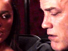 Bondaged Blonde Slut Submissive Girl Fucked Hard By Dominant Master With Leashes And Whips