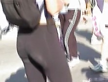 Marathon runners get on the hot candid street video 03zr