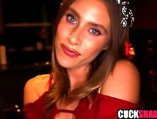 Ex-wife Takes Enormous Dark Rod After Halloween Party,  Cuckold Watches