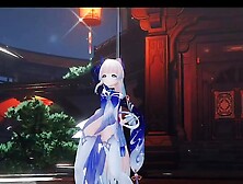 Genshin Impact - Sexy Dance (Focus On Pussy) (3D HENTAI)