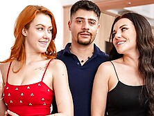 Ffm video with sexy Cherry Candle and Luna Roulette from Cherry Candle