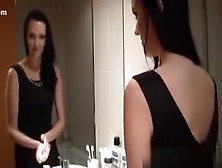 Concupiscent milfmy invites me in the lavatory