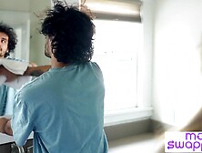 "I love the way youthful lads schlongs get so hard!" Caitlin Bell tells Sonia Sparrow- S1:E3