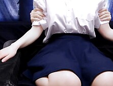 Can I Give You A Massage??? This Will Relax You! // Shy Japanese Schoolgirl And Massage