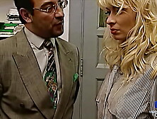 Léa Martini,  gorgeous busty blonde,  submissive and bum sexed in prison