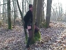 Mature Brigitte Gangbanged In A Forest