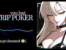 F4M | Erotic Audio | You Lost Strip Poker