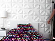 Golden-haired bitch bang