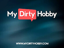 Thin Brunette Babe Arya LaRoca Has Hard Core Self Perspective Raw