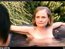 Barbara Garrick,  Ellen Page,  Laura Linney,  May Hong exposed