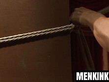 French stud Jacques LaVere howls from wild edging and dildo stuffing