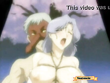 Hentai brunette gets gangbanged.  Delicious sex Asian cartoon????