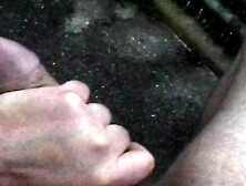 Slowmotion Captured Jerking My Cock Outside On The Balcony