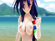 [Mmd]Oryzias - Bikini Dance R-18(Fc2. Ver)