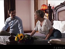 Dee Williams is a large titted,  blond lady who loves to have sex with her step- son