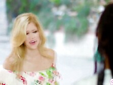 MissLick. com - Black bff admits to blond bachelorette shes in love with her. Already in doubt the petite melons sweetheart kisses