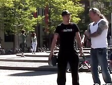 Beautiful Blonde Bombshell Gives Sensual Erotic Hand Job