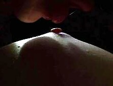 SUCKING HER TENDER NIPPLE // SHE MOANS WITH PLEASURE