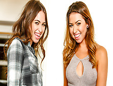 Melissa Moore & Riley Reid & Keiran Lee In Almost Sisters - Brazzers