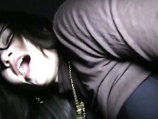 Pulled euro babe creampied after doggystyle