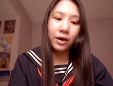 Cute Asian student Alize Zaide creates ASMR while sharing Isaiah 30-34 as a sister in Christ