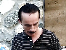 Constricted vagina gets double permeated