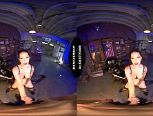 BRAZZERS - Katrina Jade Straddles Your Bike And Then Your Dick In A Wild,  Soaked Garage Screw Session