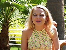 19 Year Old Teen Does Her 1st Dp With Alina West (18+)