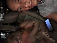 Latina Step Sister Swallows My Cum On The Car Ride Back From The Taylor Swift Concert And Flashes Her Sexy Teen Body To People