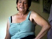 Ribald old northern mother punishing the male
