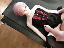 Fucking Goth Sex Doll in Corset