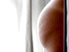 Oil Massage Table Sex - Busty Blonde Riding Big Dick in POV with Close-ups