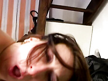 Hairy Italian Wife Fucks Husband and Stepbrother - Real Amateur Threesome