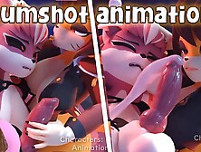 I help my best friend come because she is not satisfied at home (Furry animation) - Jazziuu