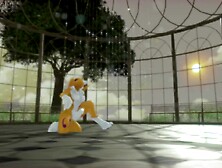 Renamon Dancing The Baddest